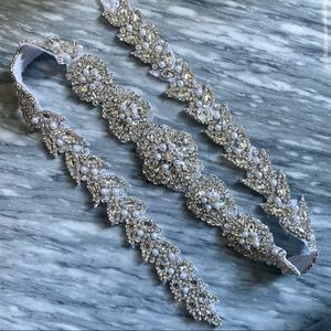 Beaded Bridal Sash